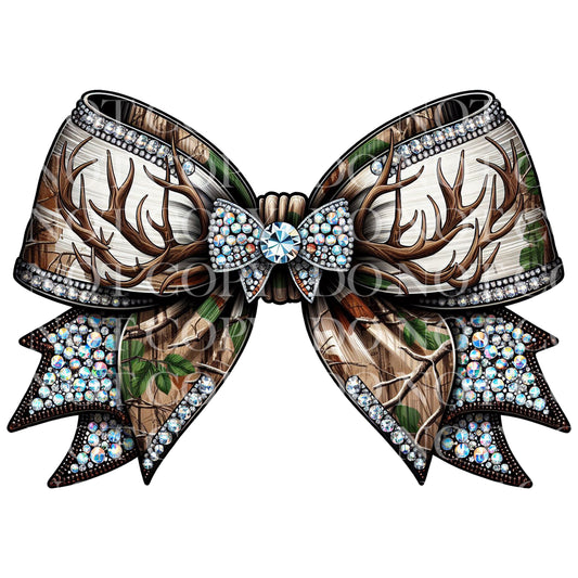 Deer Camo Bow