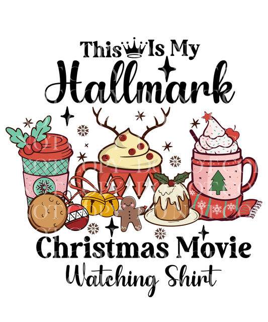 This Is My Christmas Movie Holiday Shirt