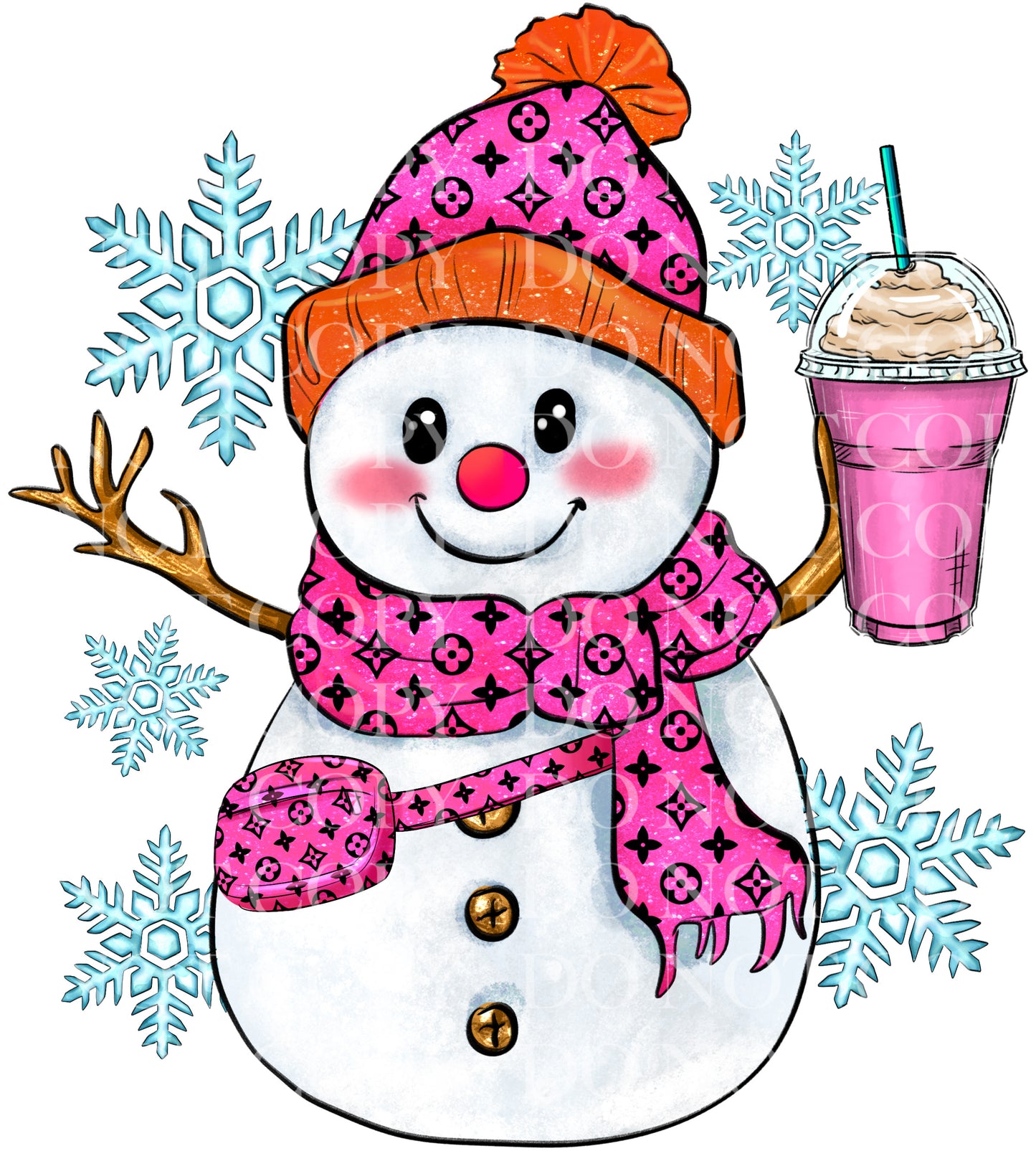 Coffee Snowman