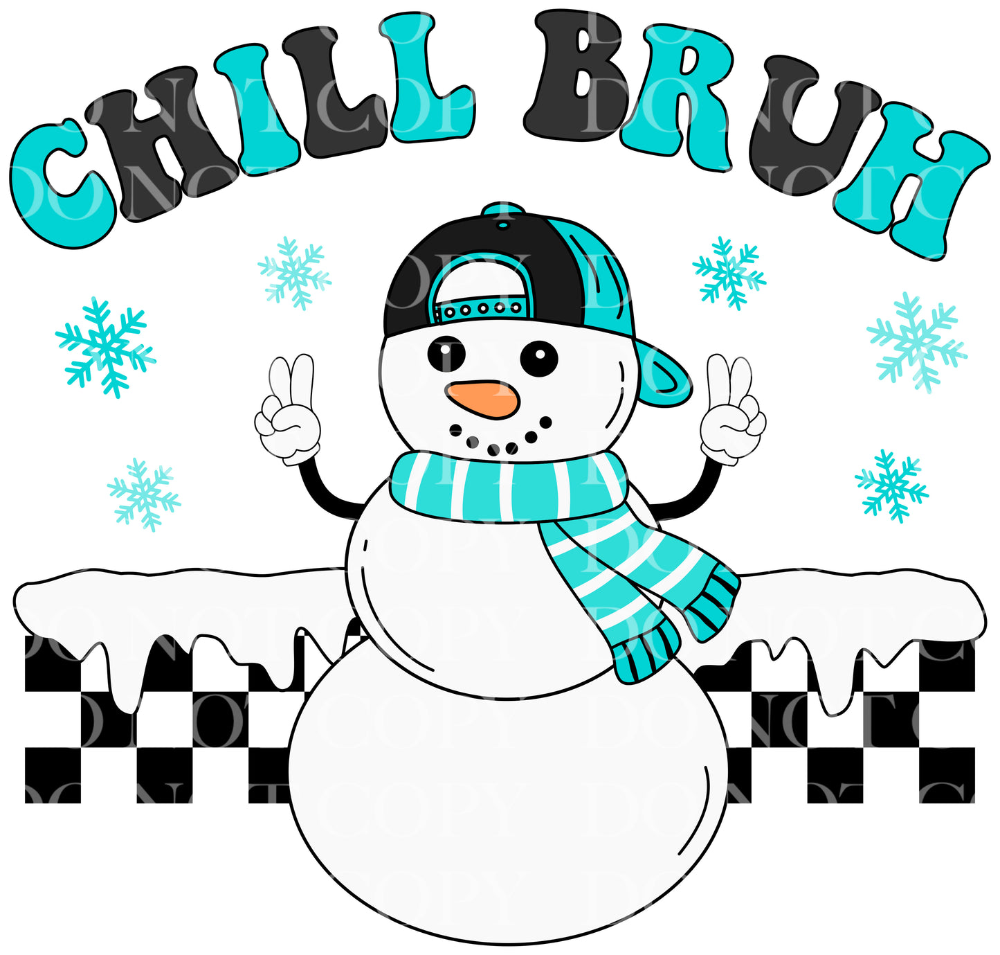 Snowman Chill Bruh