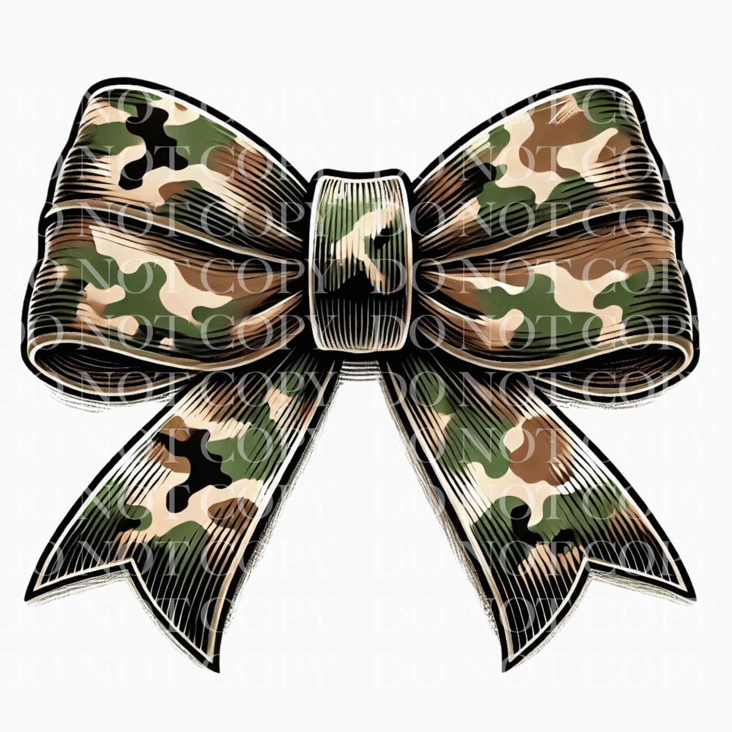 Camo Coquette Bow 2