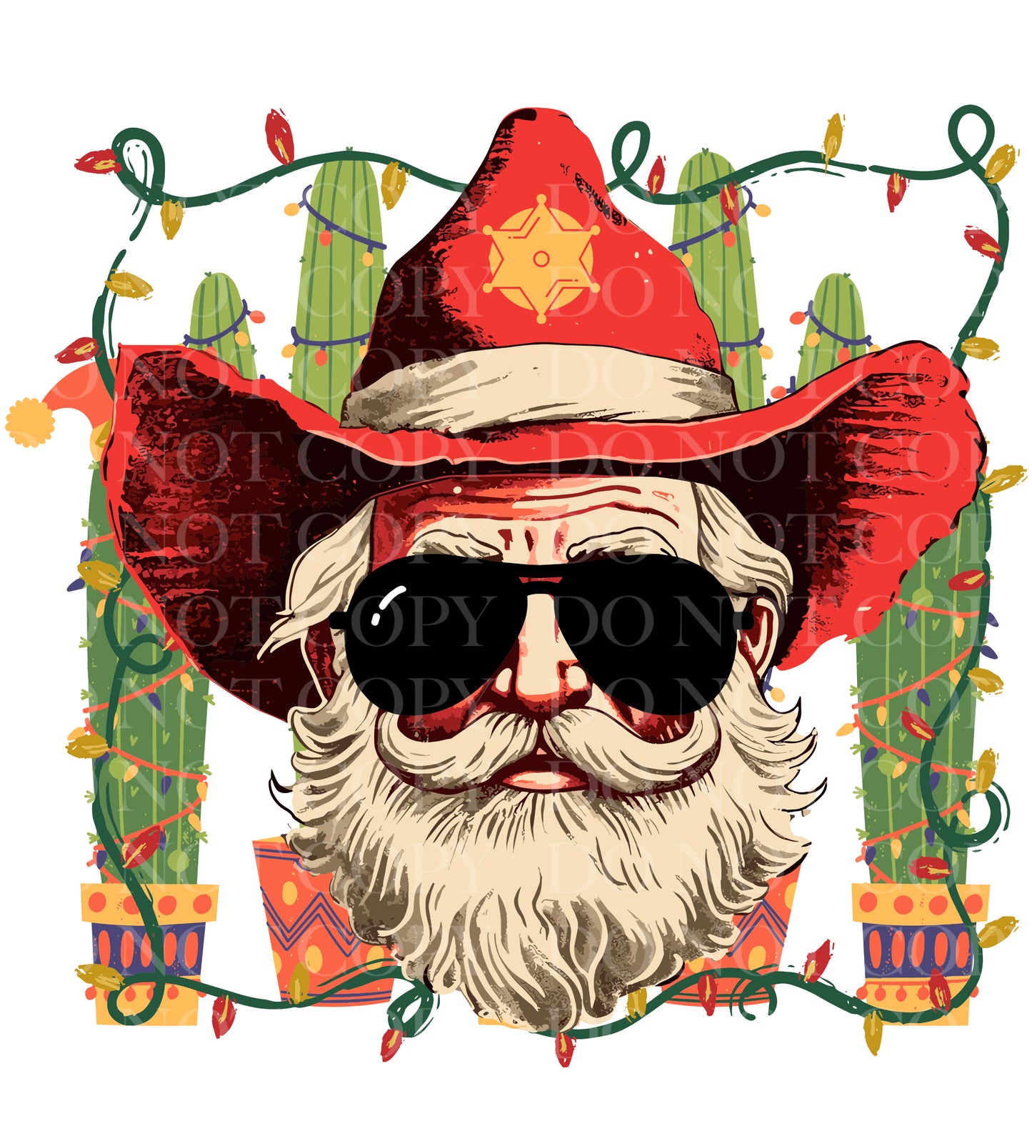 Western Cowboy Santa