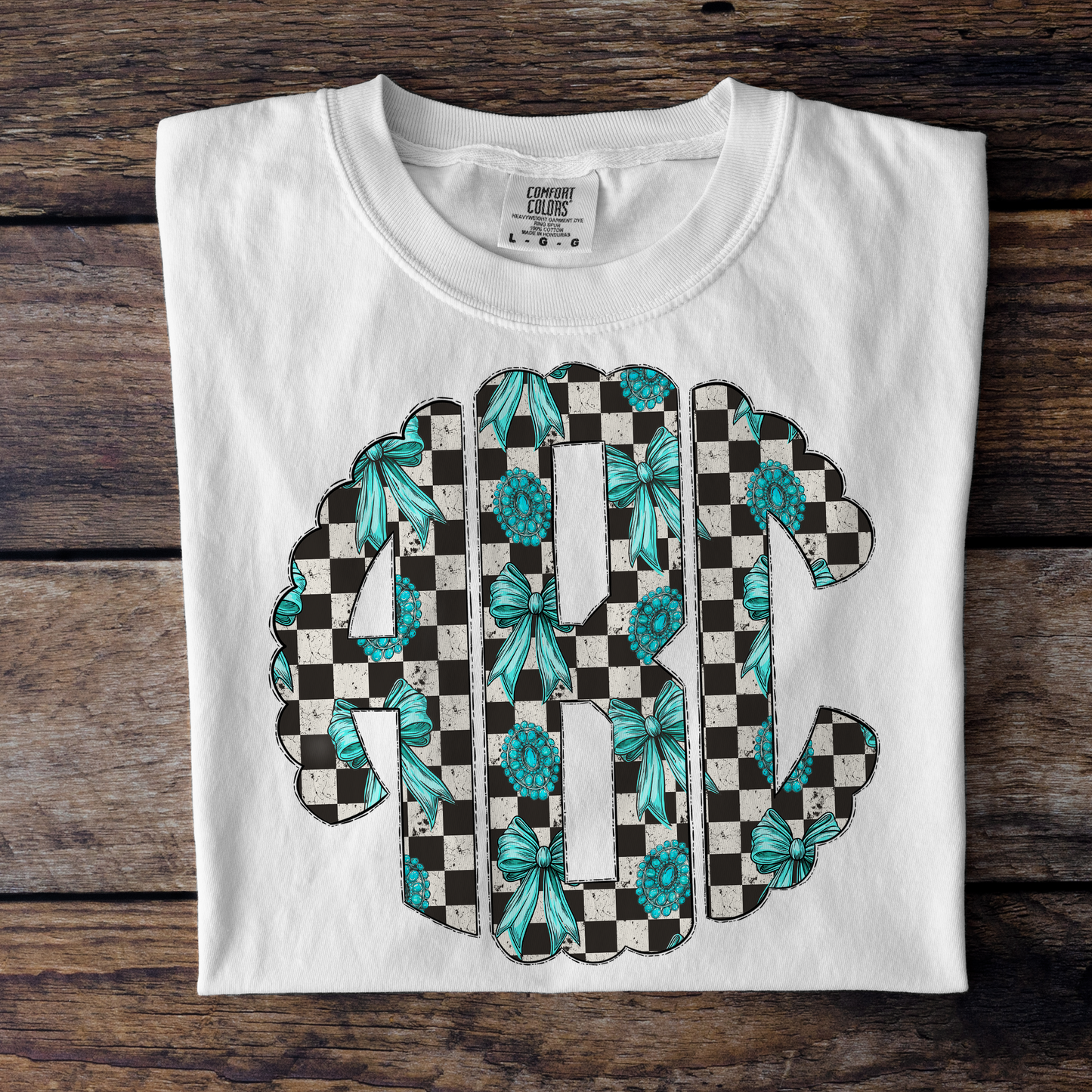 Turquoise Obsessed Monograms