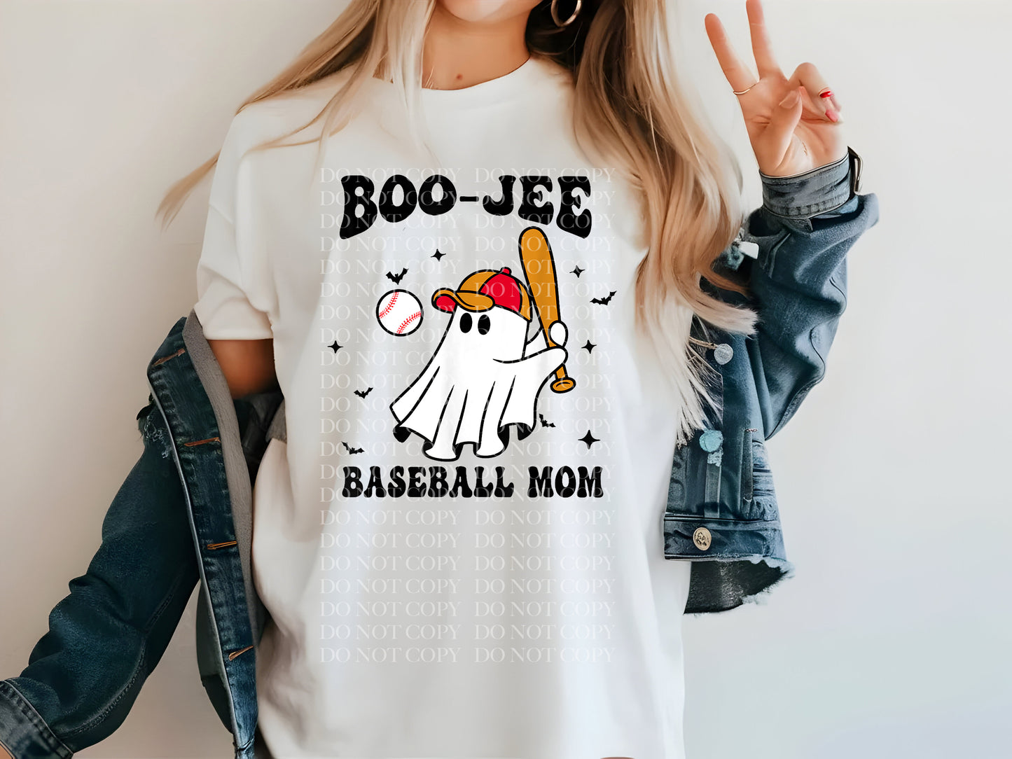 Halloween Boo-Jee Baseball Mom