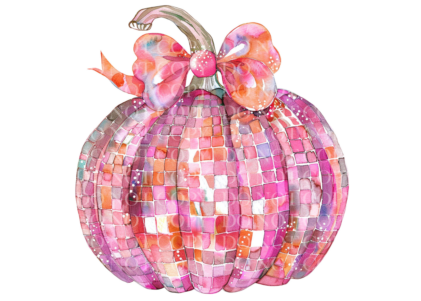 Pink Fall Pumpkin