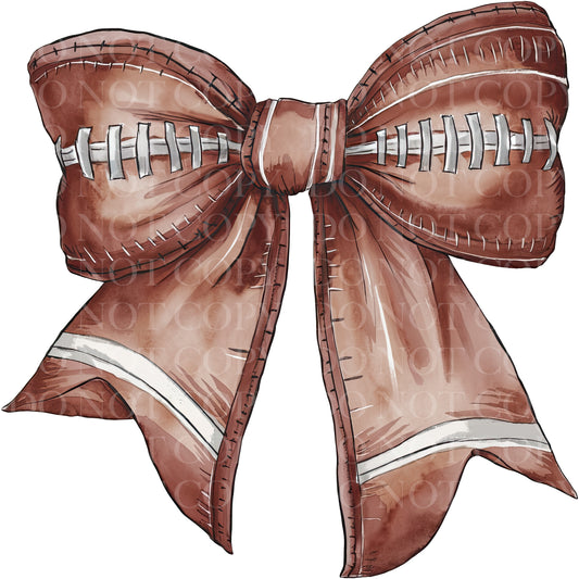 Football Bow Coquette